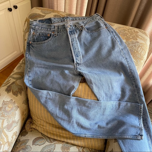 VINTAGE LEVIS 501’s perfect wash W33 L30 - Picture 4 of 8